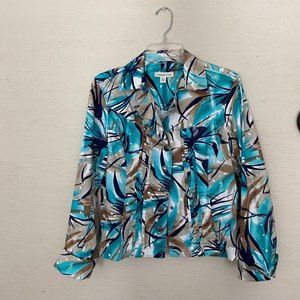 COLDWATER CREEK Shirt Jacket, Size Petite 14
